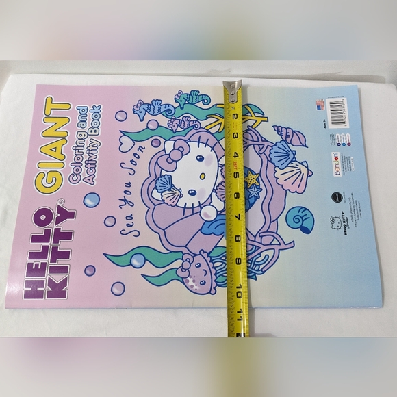 Hello Kitty Sanrio Giant Coloring and Activity Book, NEW - Picture 6 of 6